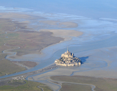 画像：陸繋島の写真 Mont Saint-Michel